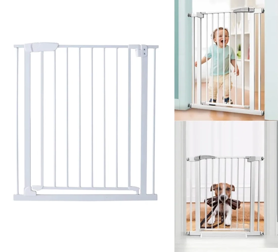 PUERTA REJA SEGURIDAD EXPANDIBLE BEBE MASCOTAS INTERIOR - 2