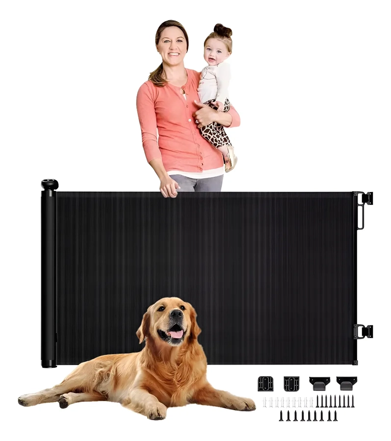 REJA SEGURIDAD RETRACTIL BEBE MASCOTAS 150CM - 1