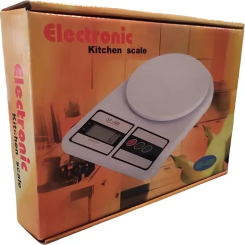 BALANZA COCINA DIGITAL SQ SF-400 7KG COLOR BLANCO - 1