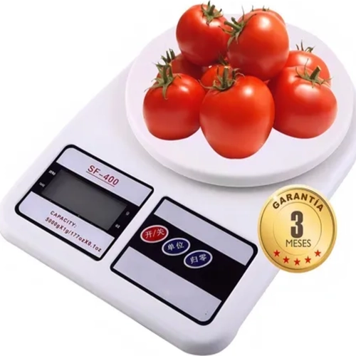BALANZA COCINA DIGITAL SQ SF-400 7KG COLOR BLANCO - 4
