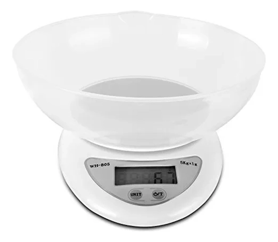 BALANZA DIGITAL COCINA + BOWL 5KG REPOSTERIA - 3