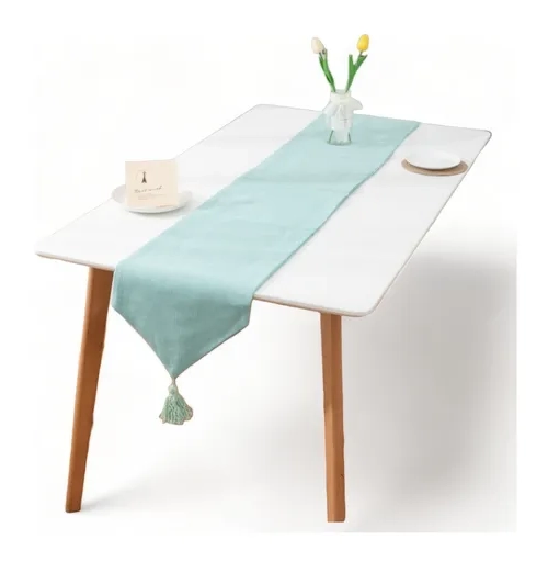 CAMINO MESA LINO CON FLECO 33X180 - 1