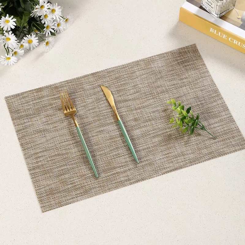 MANTEL INDIVIDUAL LINO IMITACION X10 - 4