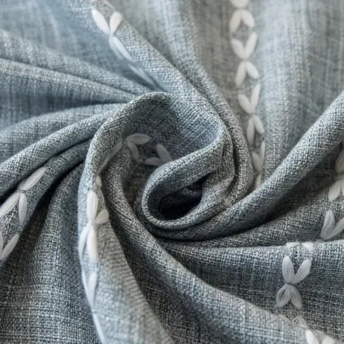 MANTEL RECTANGULAR BORLA ALGODON 140X220 GRIS - 6