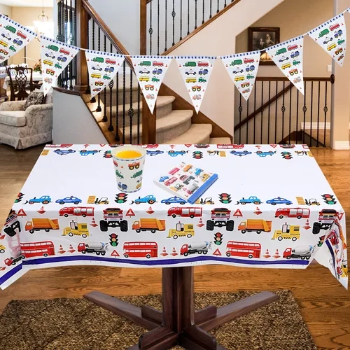 MANTEL PLASTICO CUMPLEAÑOS VARIOS DISEÑOS - 2