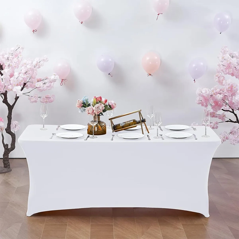 FUNDA MANTEL SPANDEX EVENTO BANQUETE 244X76 - 3