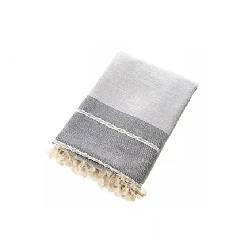 MANTEL BORLA RECTANGULAR 142+10X220 GRIS - 1