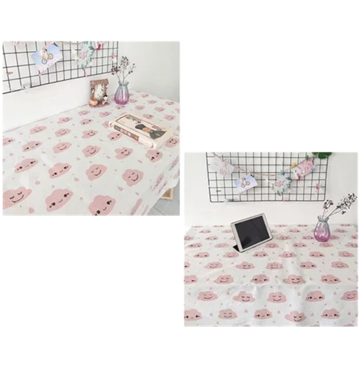 MANTEL RECTANGULAR COREANO HOMER NUBE ROSADO - 2