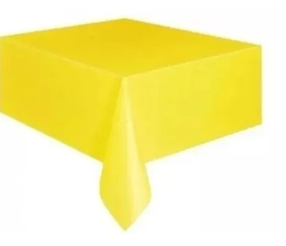 MANTEL PLASTICO DESECHABLE FIESTA 137X274 - 1