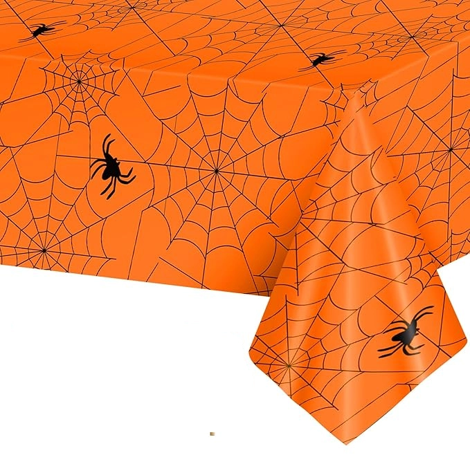 MANTEL PLASTICO HALLOWEEN DECORACION - 2