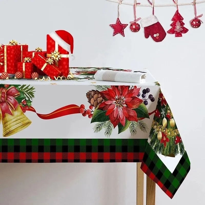 MANTEL NAVIDEÑO RECTANGULAR 150X220 - 2