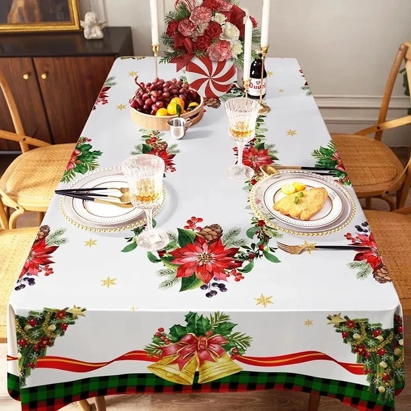 MANTEL NAVIDEÑO RECTANGULAR 150X220 - 5