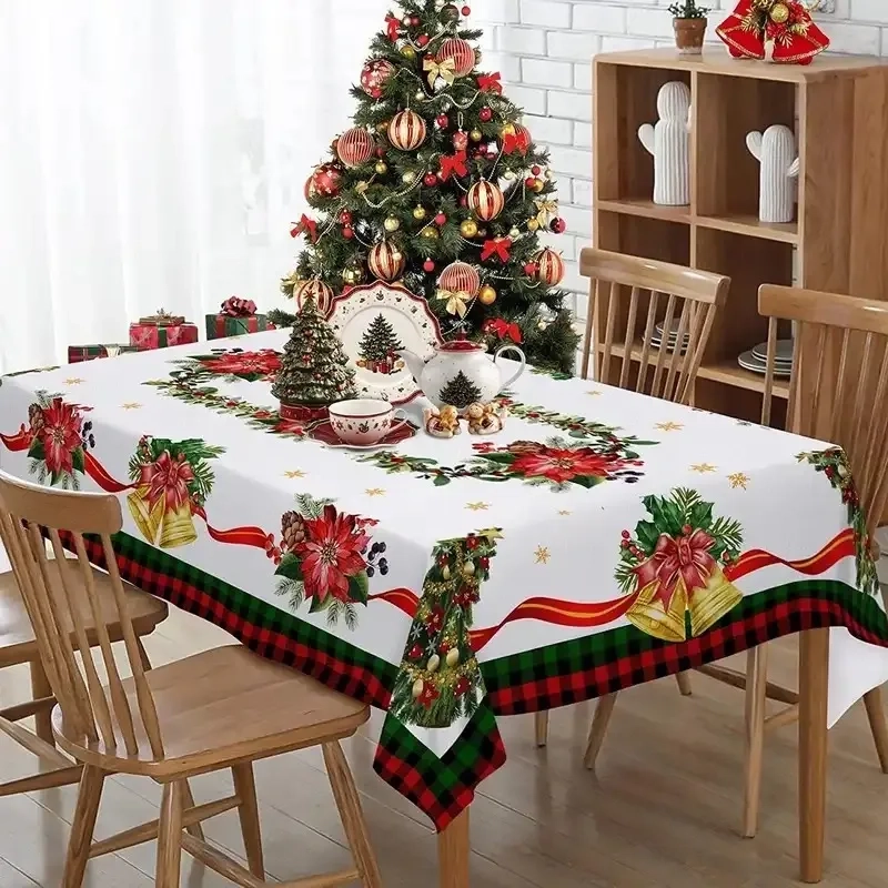 MANTEL NAVIDEÑO RECTANGULAR 150X220 - 6