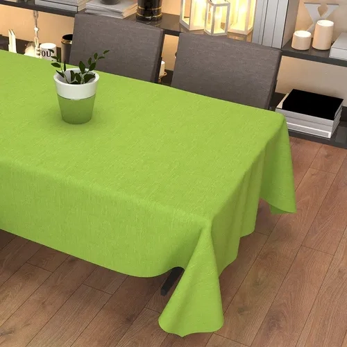 MANTEL RUSTICO DORAL 150X210 VERDE - 2