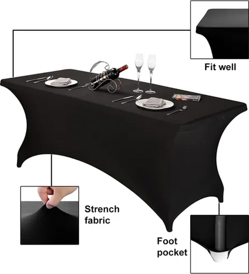 FUNDA MANTEL SPANDEX 180X75X75 EVENTO - 3