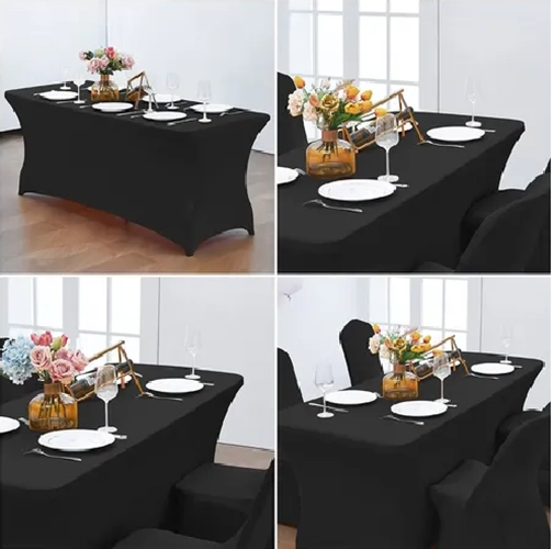 FUNDA MANTEL SPANDEX 183X76X76 EVENTO 6FT - 5