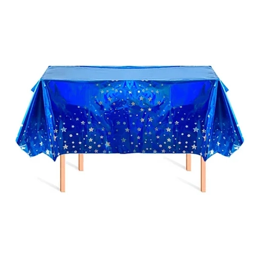 MANTEL PLASTICO TORNASOL ESTRELLAS CUMPLEAÑOS - 1