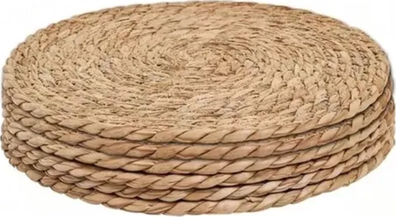 SET 6 INDIVIDUALES YUTE 35CM PACK 6 BEIGE - 1