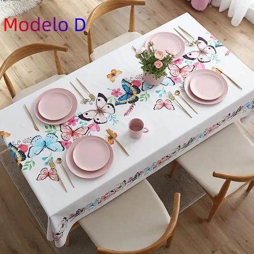 MANTEL IMPERMEABLE 140X220 PRUEBA ACEITE - 4