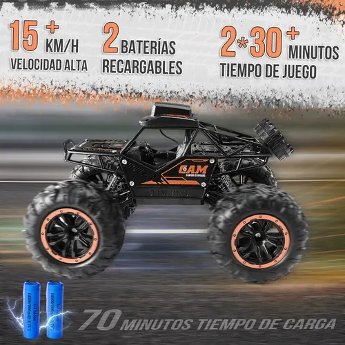 AUTO RC CAMARA HD WIFI RECARGABLE - 2