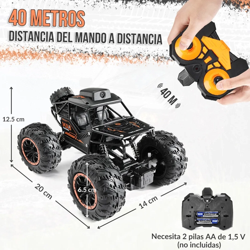 AUTO RC CAMARA HD WIFI RECARGABLE - 4