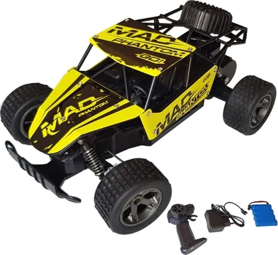 AUTO RC 1:18 COLOR AMARILLO OTUTI - 3