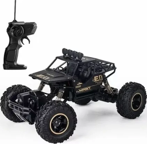 COCHE RC ESCALADA ALEACION TOYS SPOT 607026 NEGRO - 1