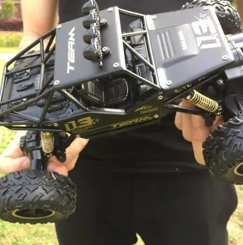 COCHE RC ESCALADA ALEACION TOYS SPOT 607026 NEGRO - 4