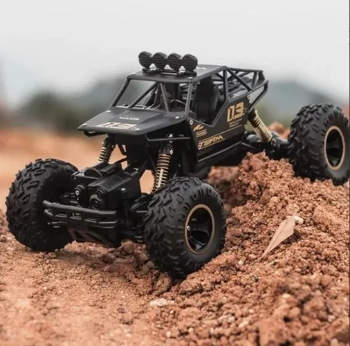 COCHE RC ESCALADA ALEACION TOYS SPOT 607026 NEGRO - 7