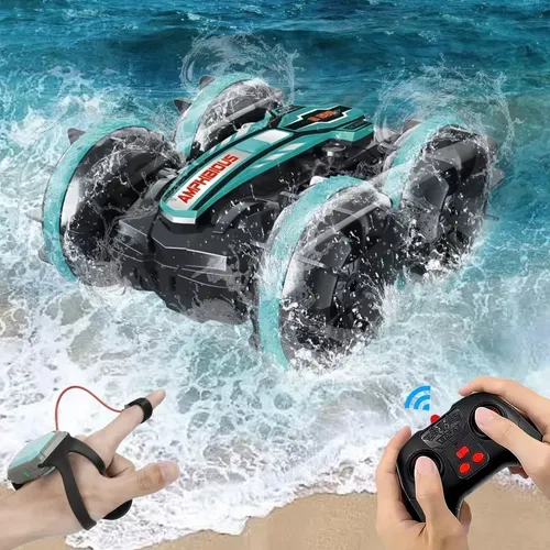 COCHE RC ACUATICO TODO TERRENO PLAYA - 2