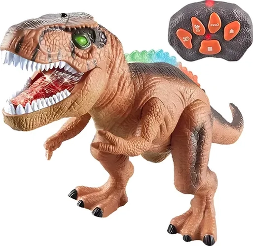 DINOSAURIO T-REX RC LUCES Y SONIDOS NIÑOS - 1