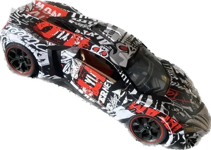 AUTO RC VOLANTE CON BATERIA INCLUIDA - 1
