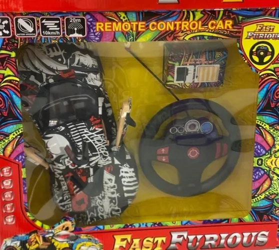 AUTO RC VOLANTE CON BATERIA INCLUIDA - 3