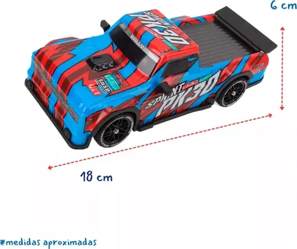 AUTO DRIFT RC 4X4 30CM LUCES Y FRENOS - 3