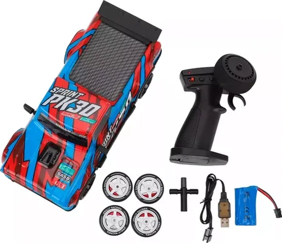 AUTO DRIFT RC 4X4 30CM LUCES Y FRENOS - 4