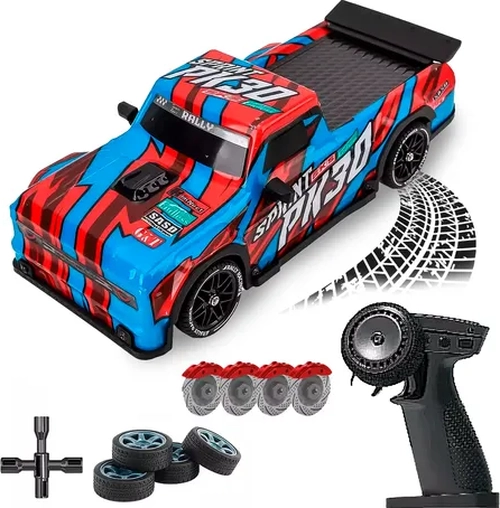 AUTO DRIFT RC 4X4 30CM LUCES Y FRENOS - 5