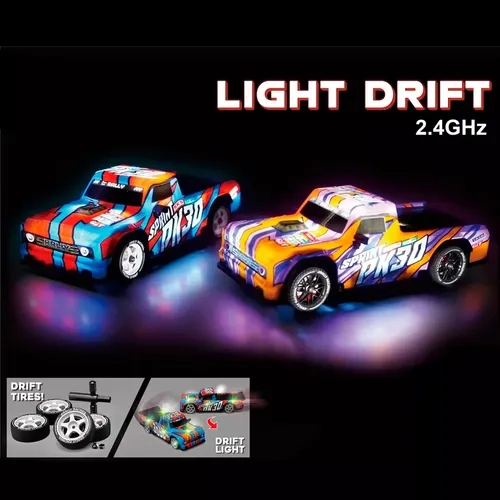 AUTO DRIFT RC 4X4 30CM LUCES Y FRENOS - 6
