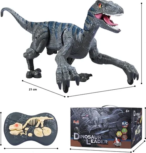 DINOSAURIO ESPINOSAURIO RC LUCES Y SONIDOS - 6