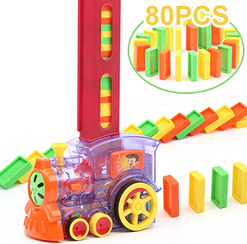 TREN EFECTO DOMINO JUGUETE - 1