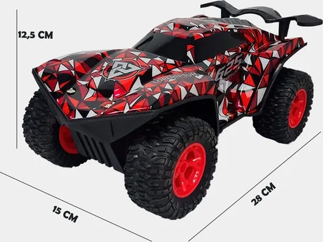 MONSTER TRUCK RC 625 ILUMINADO 2.4GHZ - 3