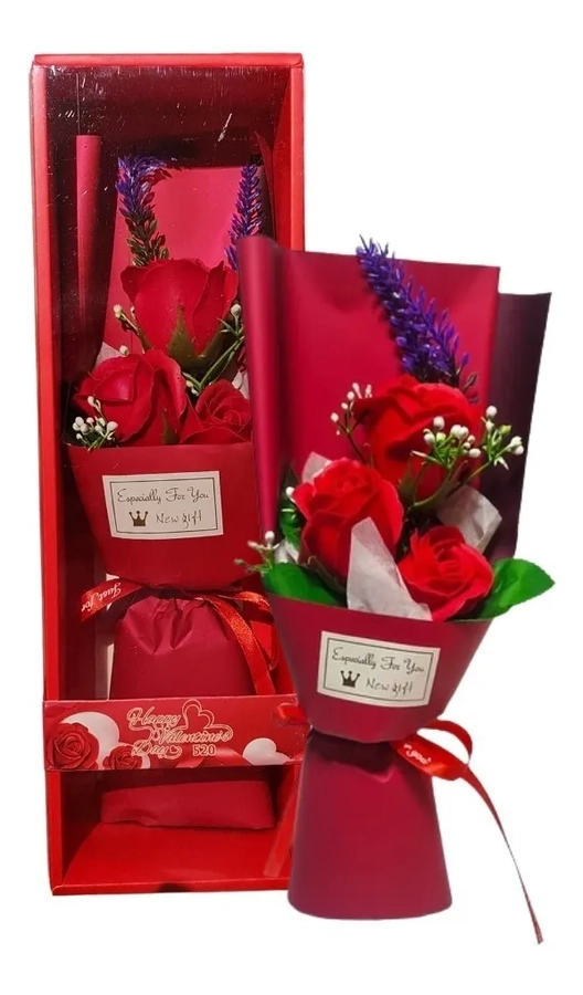 RAMO ROSAS ARTIFICIALES REGALO DIA MADRE - 1