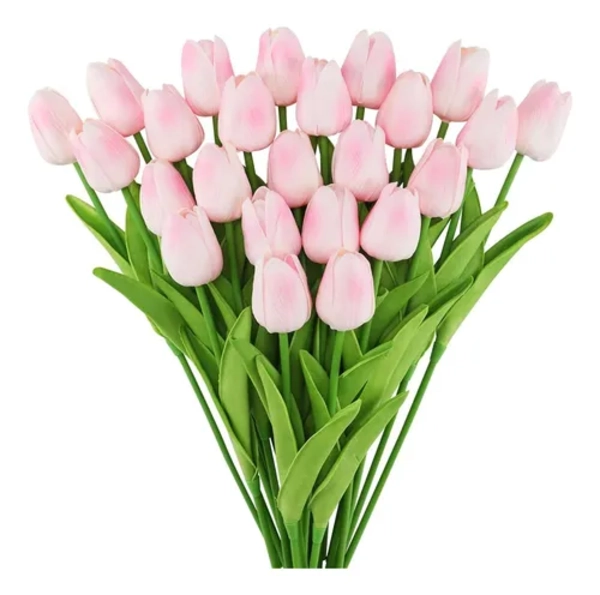TULIPANES ARTIFICIALES 34 RAMOS 34 CM - 1