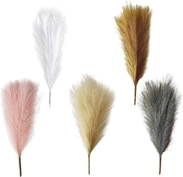 HIERBA PAMPAS CAÑA ARTIFICIAL DECORACION - 1