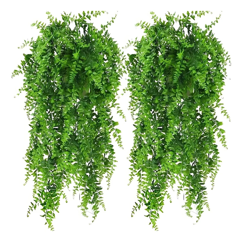 PLANTAS ARTIFICIALES 5 UDS BOSTON FERN VERDES - 1
