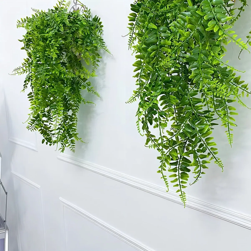 PLANTAS ARTIFICIALES 5 UDS BOSTON FERN VERDES - 3