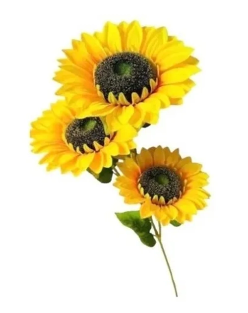 GIRASOL ARTIFICIAL VARA INDIVIDUAL 60 CM - 1