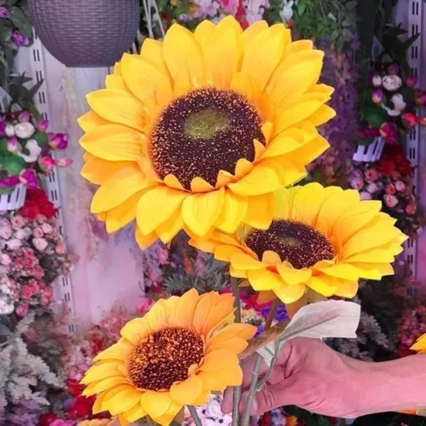 GIRASOL ARTIFICIAL VARA INDIVIDUAL 60 CM - 3