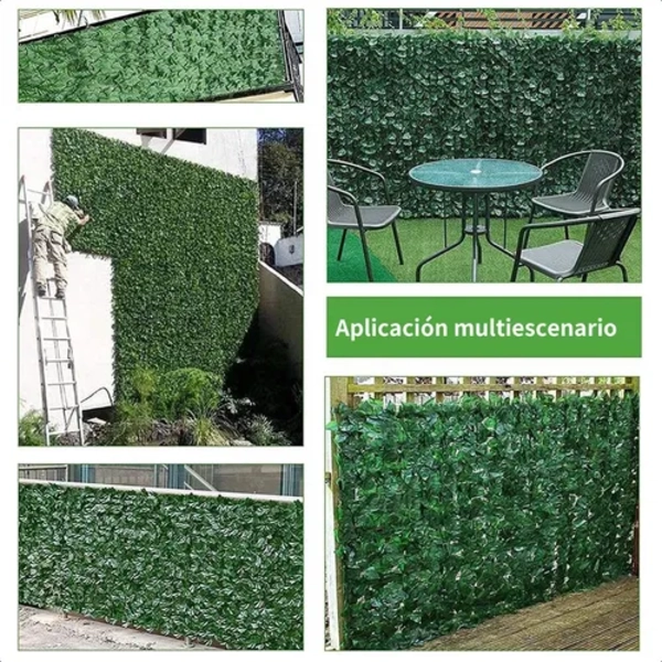 MALLA HOJAS ENREDADERA ARTIFICIAL 3X1M - 3
