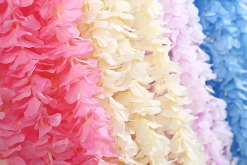 GUIRNALDAS FLORES PACK 5 TIRAS 1 M DECORATIVAS - 4