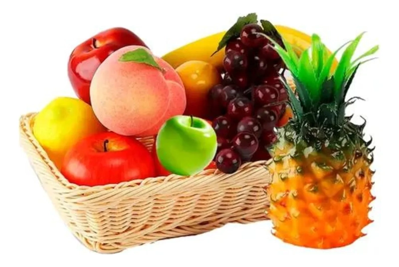 FRUTAS ARTIFICIALES PACK 8 UDS PLASTICO - 1